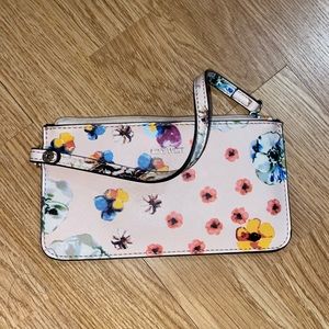 Nine West Floral Wristlet